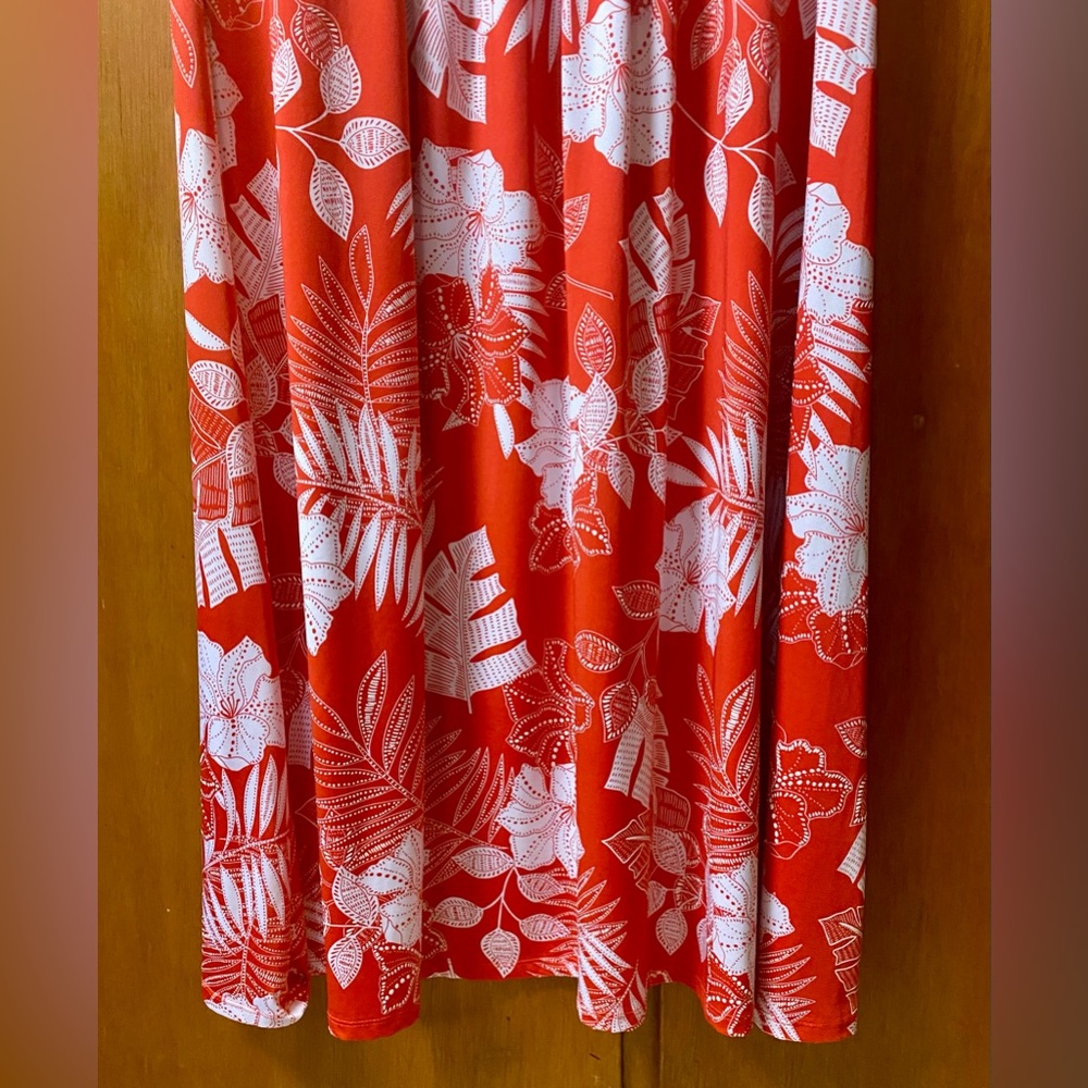 Ruby Rd. Tropical Puff Print Maxi Dress - Picture 9 of 11